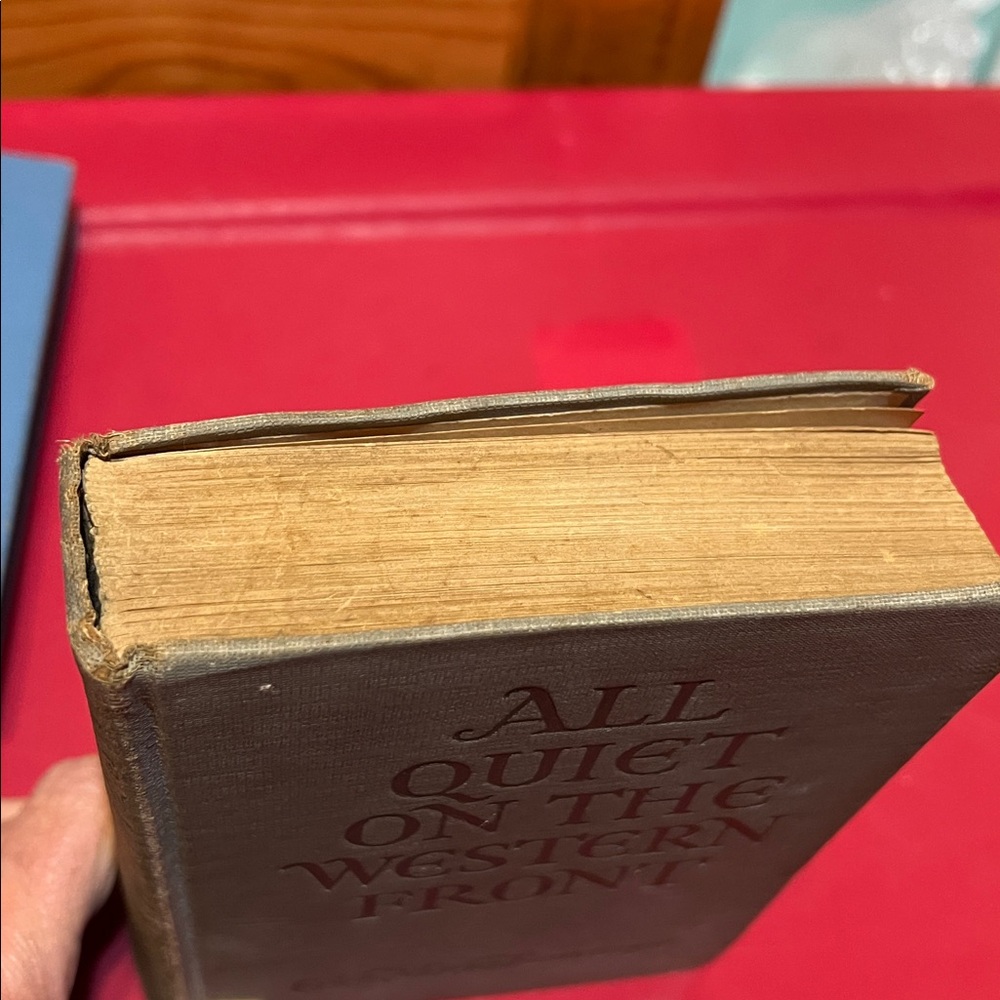 ALL QUIET ON THE WESTERN FRONT hardcover book written by Erich Maria Remarque - Picture 14 of 15